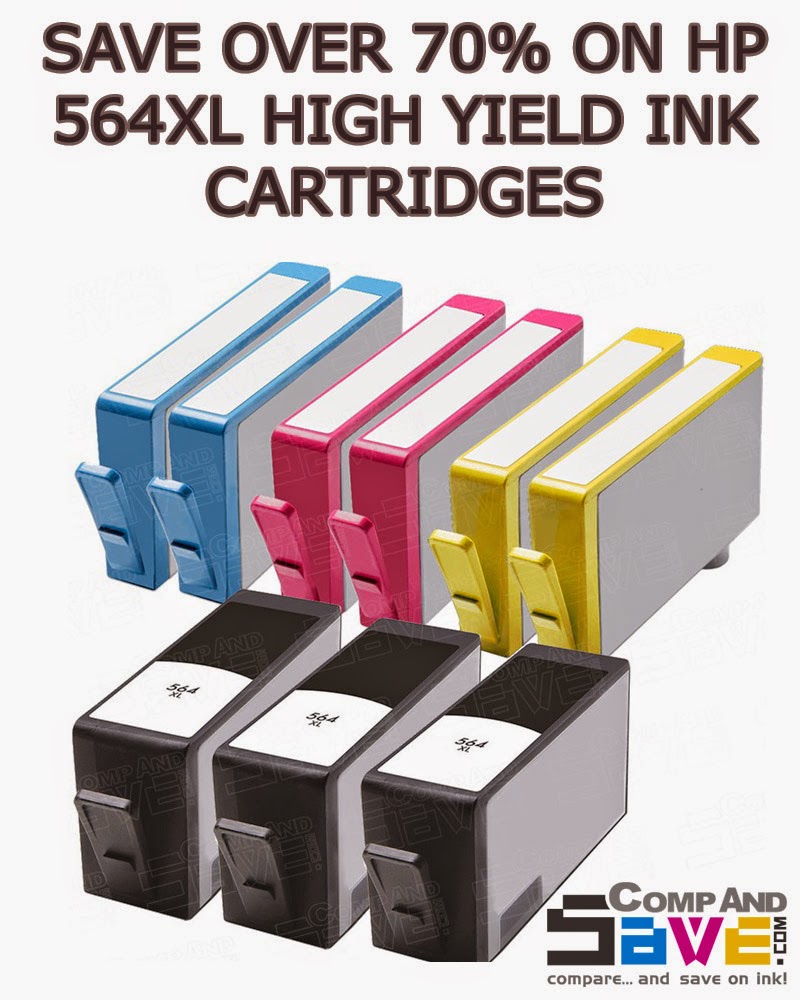 image from HP 564XL Ink Cartridges – Cost-effective ink shopping at CompAndSave.com