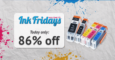 image from Save 86% Off Canon PGI-250XL (Pack of 5) Compatible High Yield Ink Cartridges - Ink Fridays™