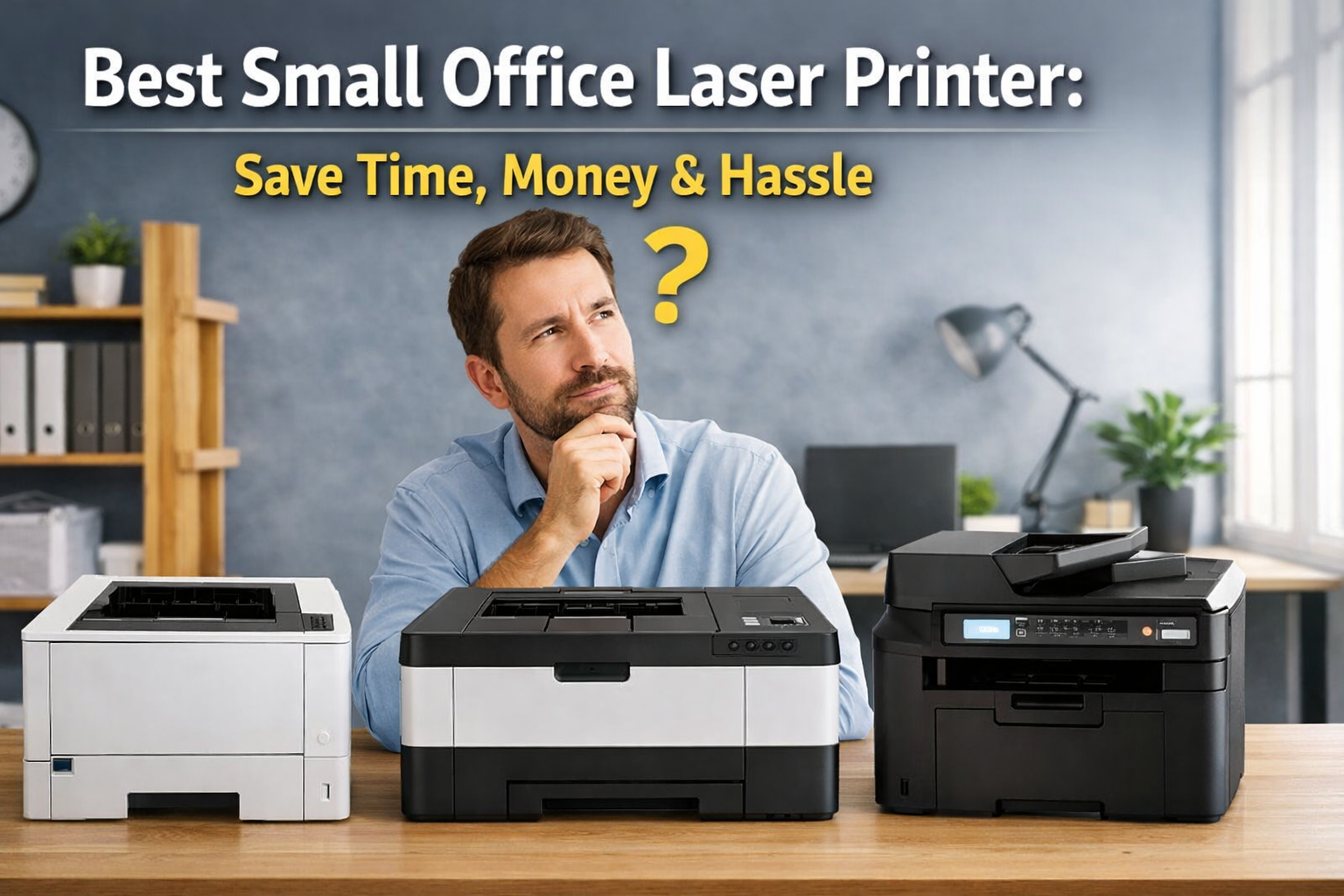 image from Best Small Office Laser Printer: Save Time, Money & Hassle