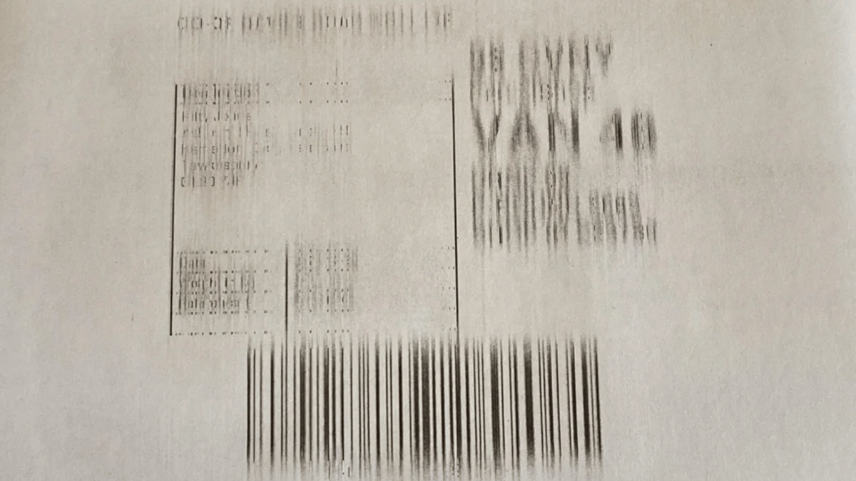 blurry prints