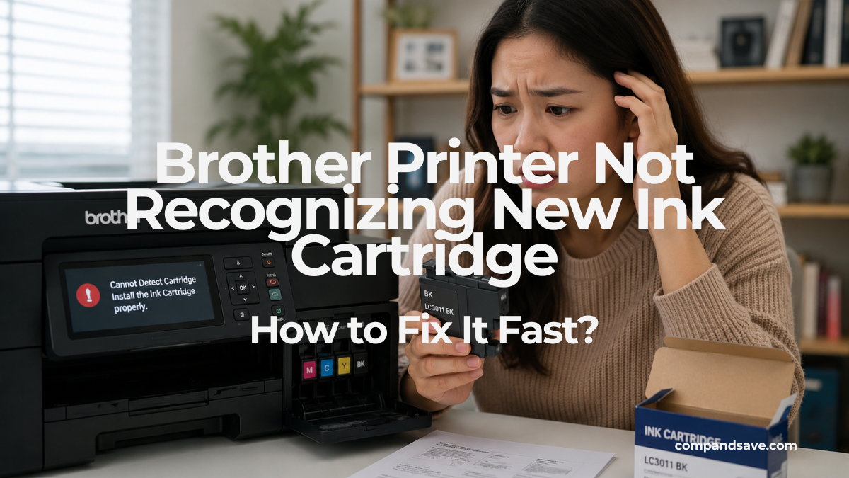 image from Brother Printer Not Recognizing New Ink Cartridge? How to Fix It Fast