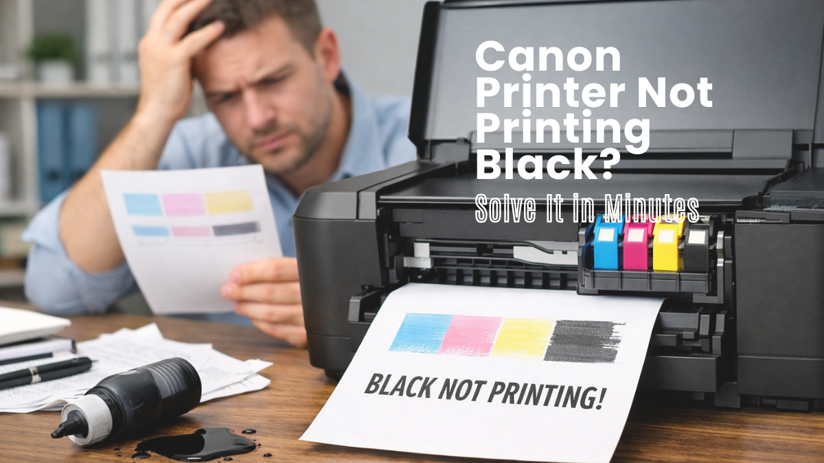 image from Canon Printer Not Printing Black? Solve It in Minutes