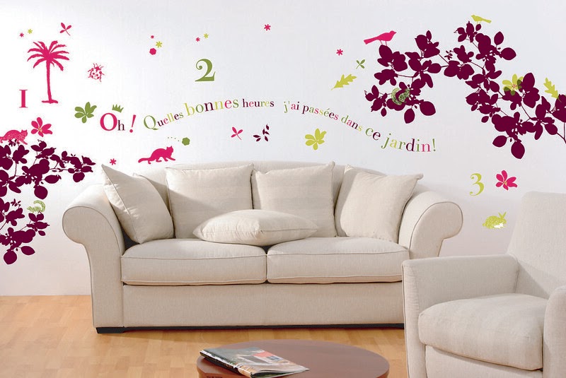 Wall decor decal stickers for home decoations by Simon Mason of Flickr.
