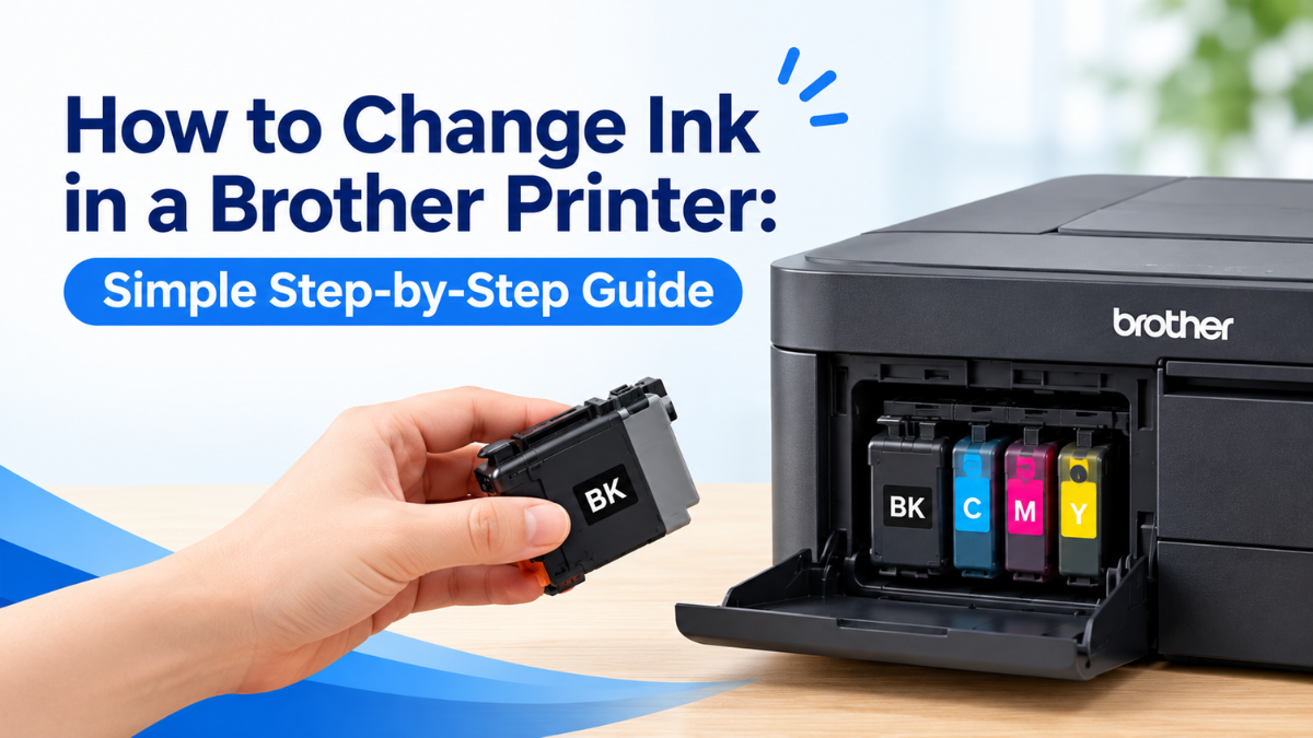 image from How to Change Ink in a Brother Printer: Simple Step-by-Step Guide