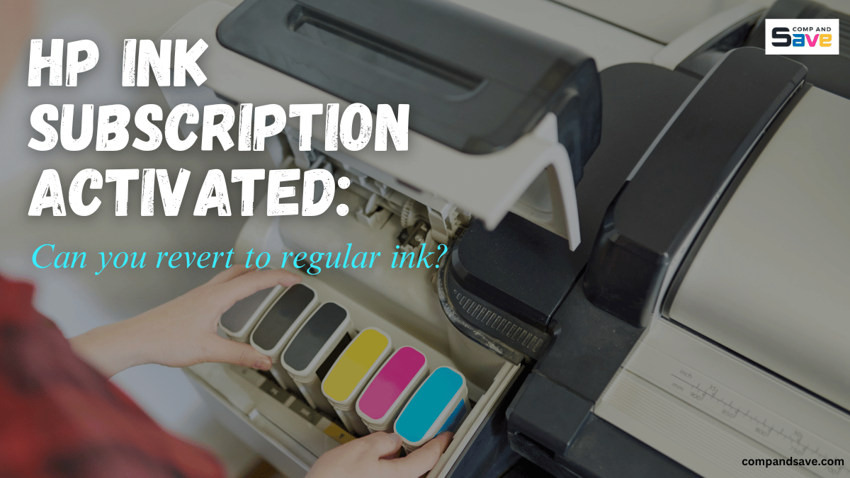 HP Ink Subscription Activated