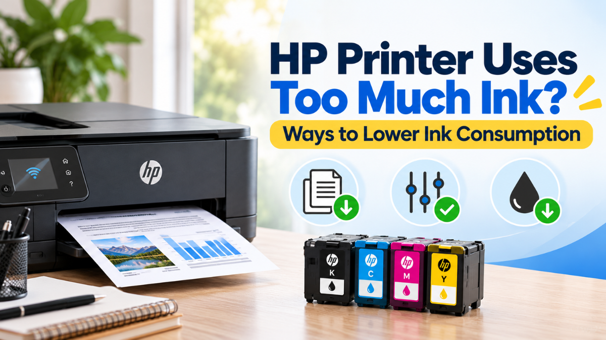image from HP Printer Uses Too Much Ink? Ways to Lower Ink Consumption