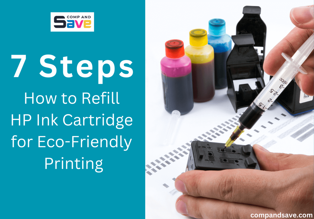 7 Steps on How to Refill HP Ink Cartridge for EcoFriendly Printing