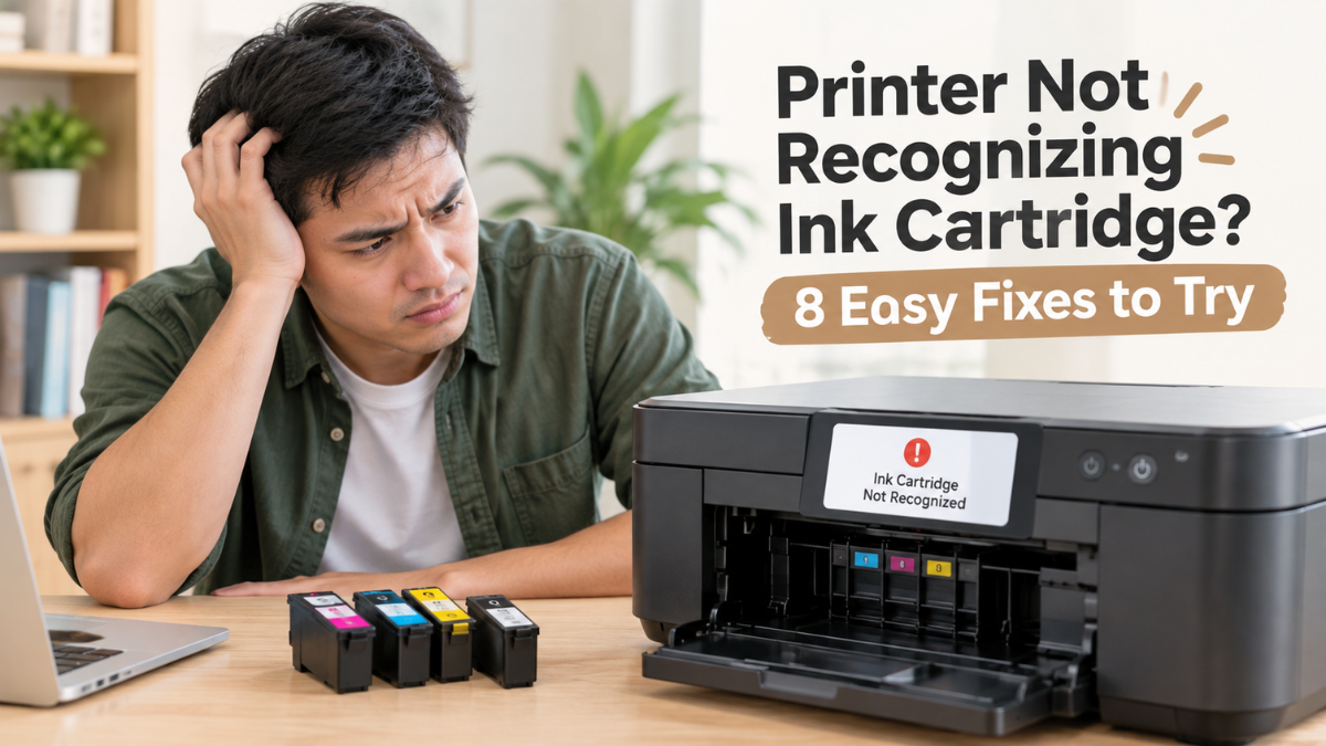 image from Printer Not Recognizing Ink Cartridge? 8 Easy Fixes to Try