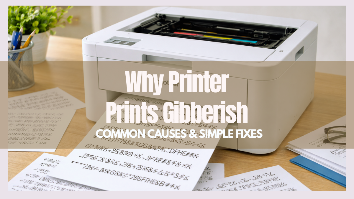 image from Why Printer Prints Gibberish: Common Causes & Simple Fixes
