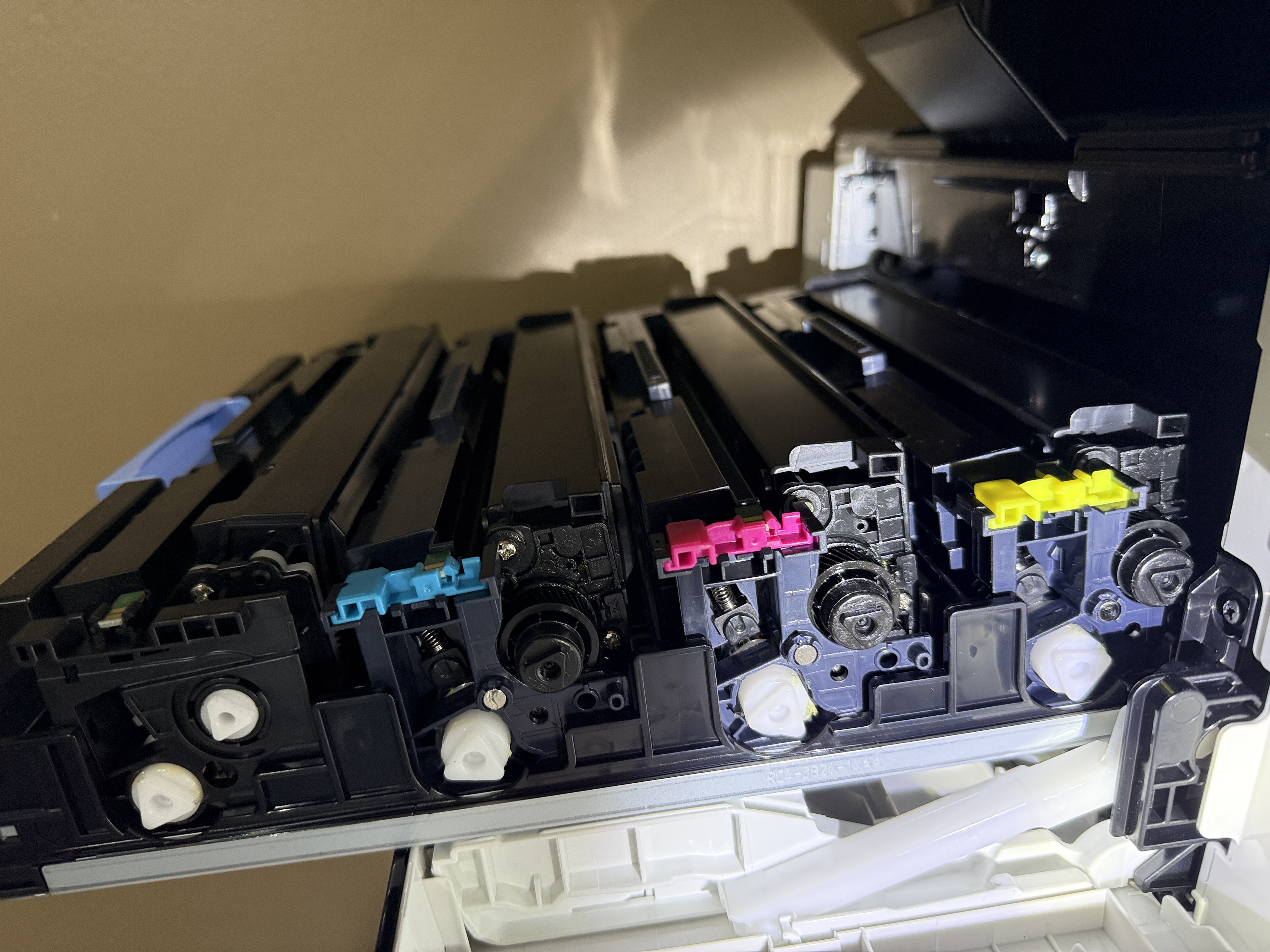 A real photo of Replacement Canon 054H Toner Set of 4 Cartridges - High Yield: 1 Black, 1 Cyan, 1 Magenta, 1 Yellow by T-Leaf (1)