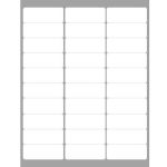 Address Label - 1" x 2.625"