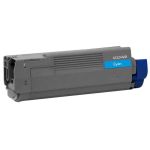 Okidata 43324468 Toner Cartridge Cyan, Single Pack