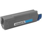 Okidata 43324476 Toner Cartridge Cyan, Single Pack