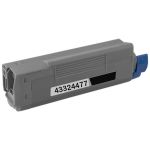 Okidata 43324477 Toner Cartridge Black, Single Pack