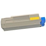 Okidata 44059213 Toner Cartridge Yellow, Single Pack