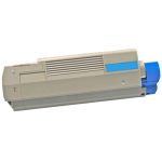Okidata 44059215 Toner Cartridge Cyan, Single Pack