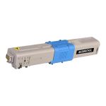 Okidata 46508701 Toner Cartridge Yellow, Single Pack