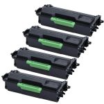 Max Yield Brother TN925 Printer Toner Cartridges Black: 4-Pack