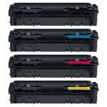 High Yield Canon 046H Toner Cartridges 4-Pack - 1 Black, 1 Cyan, 1 Magenta, 1 Yellow