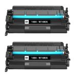 HP 148A Black Toner Cartridges: 2-Pack