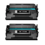 High Yield HP 148X Black Toner Cartridges: 2-Pack
