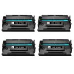 High Yield HP W1480X Black Toner Cartridges: 4-Pack