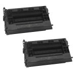 HP 37A Toner Cartridges 2-Pack: Black