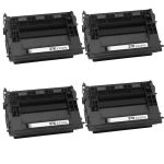 High Yield HP CF237X Black Toner Cartridges 4-Pack