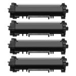 Toner Bank 2-Pack TN760 Toner Cartridge Compatible for Brother TN