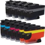Ultra High Yield Brother Ink Cartridges LC3035 10-Pack: 4 Black, 2 Cyan, 2 Magenta, 2 Yellow