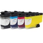 Ultra High Yield Brother LC-3039 Ink Cartridges Combo Pack of 4: 1 Black, 1 Cyan, 1 Magenta, 1 Yellow