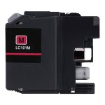 Brother LC101M Magenta Ink Cartridge, Single Pack