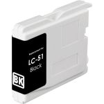 Brother LC51 Black Ink Cartridge, Single Pack