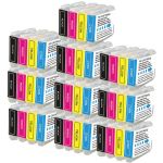 Brother LC51 Series Ink Cartridges 40-Pack: 10 Black, 10 Cyan, 10 Magenta, 10 Yellow