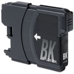 Brother LC61 Black Ink Cartridge, Single Pack