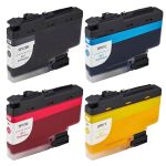 Brother SP01 Ink Cartridges Combo Pack of 4: 1 Black, 1 Cyan, 1 Magenta, 1 Yellow