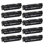 Canon 072 Printer Cartridges, 10-Pack, Black