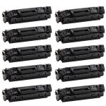 High Yield Canon 072H Printer Cartridges, 10-Pack, Black