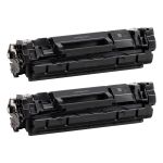High Yield Canon 072H Toner Cartridges, 2-Pack, Black