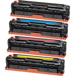 Canon 131 Toner Set Cartridges 4-Pack: 1 Black, 1 Cyan, 1 Magenta, 1 Yellow