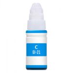 Canon GI-21 Cyan Ink Bottle, Single Pack