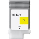 Canon PFI-107Y Yellow Ink Cartridge, Single Pack