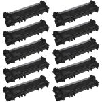 High Yield Dell 593-BBKD Black Toner Cartridges - P7RMX/PVTHG 10-Pack