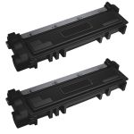 High Yield Dell P7RMX Black Toner Cartridges - PVTHG/593-BBKD 2-Pack