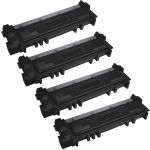 High Yield Dell PVTHG Black Toner Cartridges - P7RMX/593-BBKD 4-Pack