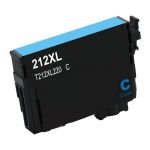 High Yield Epson 212XL Cyan Ink Cartridge, Single Pack