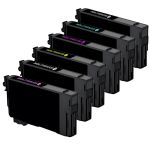 High Yield Epson 340XL Ink Cartridges Combo Pack of 6: 1 Black, 1 Cyan, 1 Magenta, 1 Yellow, 1 Light Cyan, 1 Light Magenta