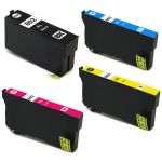 High Yield Epson 802XL Combo Pack of 4 Ink Cartridges: 1 Black, 1 Cyan, 1 Magenta and 1 Yellow