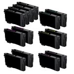 High Yield Epson T340XL Ink Cartridges Combo Pack of 14: 4 Black, 2 Cyan, 2 Magenta, 2 Yellow, 2 Light Cyan, 2 Light Magenta