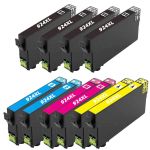 High Capacity Epson T924XL Ink Cartridges Combo Pack of 10: 4 Black, 2 Cyan, 2 Magenta, 2 Yellow